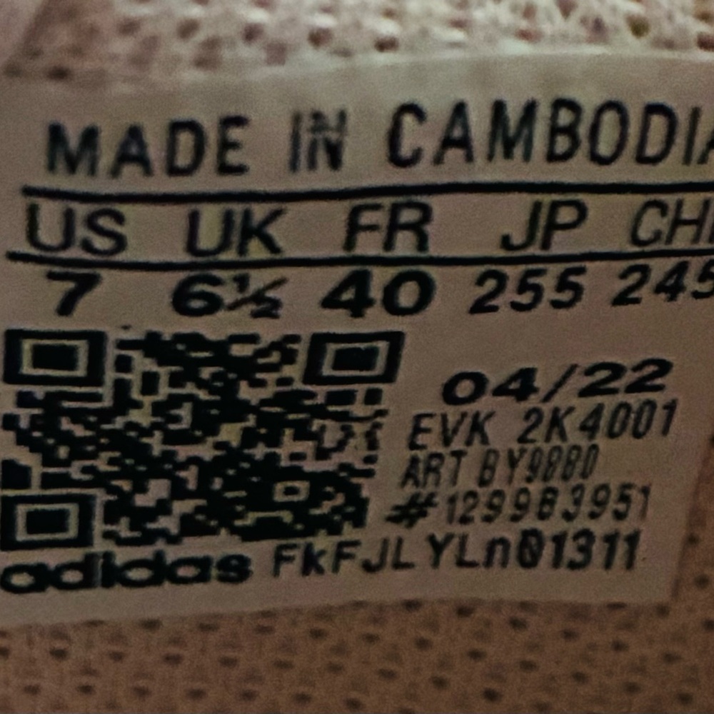 Adidas Pink Shoes - Picture 2 of 3